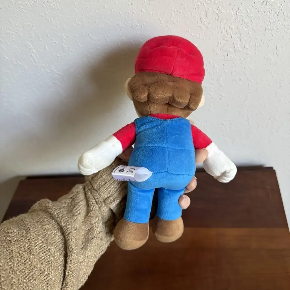 Super Mario Nintendo 10” Plushie Plush Kids Stuffed Toy 2017 Collectible 7+ Fun